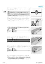 Preview for 40 page of Festo DGC G Series Repair Instructions