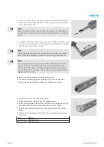 Preview for 112 page of Festo DGC G Series Repair Instructions