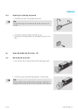 Preview for 114 page of Festo DGC G Series Repair Instructions