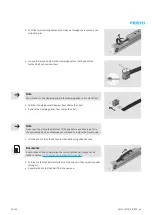 Preview for 16 page of Festo DGE ZR RF Series Repair Instructions