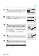 Preview for 17 page of Festo DGE ZR RF Series Repair Instructions