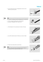 Preview for 24 page of Festo DGE ZR RF Series Repair Instructions