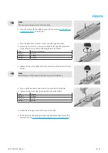 Preview for 33 page of Festo DGE ZR RF Series Repair Instructions