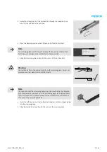 Preview for 35 page of Festo DGE ZR RF Series Repair Instructions