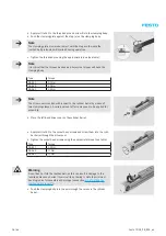 Preview for 36 page of Festo DGE ZR RF Series Repair Instructions