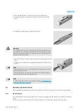 Preview for 37 page of Festo DGE ZR RF Series Repair Instructions