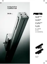 Festo DGEA Series Operating Instructions Manual preview