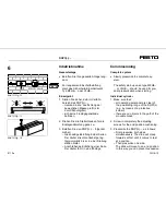 Предварительный просмотр 10 страницы Festo DGPI(L)-25-Series-B Operating Instructions Manual