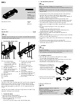 Preview for 5 page of Festo DGSL 10 Series Operating Instructions Manual