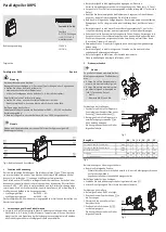 Festo DHPS Operating Instructions предпросмотр