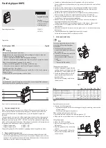 Preview for 3 page of Festo DHPS Operating Instructions