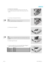 Preview for 34 page of Festo DHTG-140 Repair Instructions