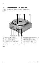 Preview for 4 page of Festo DHTG Operating Instructions Manual