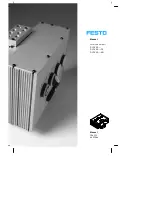 Festo DLP-VSE Series Manual preview