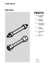 Preview for 1 page of Festo DMSP Series Operating Instructions Manual