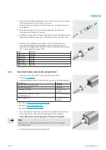 Предварительный просмотр 14 страницы Festo DSBF-C Series Repair Instructions