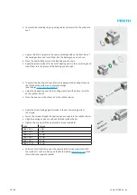 Предварительный просмотр 20 страницы Festo DSBF-C Series Repair Instructions