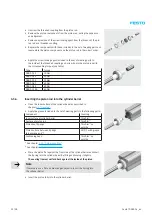 Предварительный просмотр 22 страницы Festo DSBF-C Series Repair Instructions