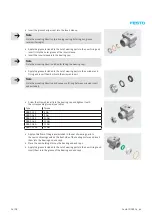 Предварительный просмотр 24 страницы Festo DSBF-C Series Repair Instructions