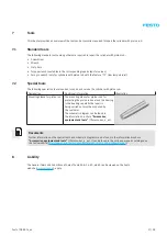 Предварительный просмотр 27 страницы Festo DSBF-C Series Repair Instructions