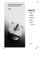 Preview for 1 page of Festo DSMI Series Operating Instructions Manual