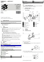 Festo EAMM-A-D Series Instructions And Assembly предпросмотр