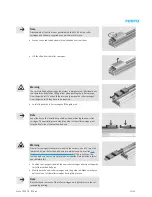 Preview for 33 page of Festo EGC-...-TB-KF Series Repair Instructions