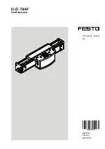 Festo ELCC-TB-KF Instructions & Operating preview