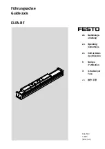 Preview for 1 page of Festo ELFA-RF Operating Instructions Manual