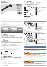 Festo ELGE-TB Operating Instructions Manual предпросмотр