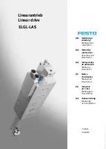 Festo ELGL-LAS Operating Instructions Manual предпросмотр