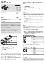 Preview for 1 page of Festo EMMS-ST-57-S Series Operating Instructions Manual