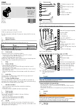 Festo ERMS Operating Instructions Manual preview