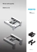 Preview for 1 page of Festo EXCM-10 Repair Instructions