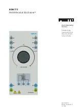 Festo Field Rheostat EduTrainer 8036772 Operating Instructions Manual preview