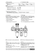 Предварительный просмотр 3 страницы Festo FRC-C S-B Series Operating Instructions Manual