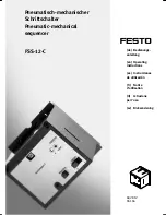 Festo FSS-12-C Operating Instructions Manual предпросмотр