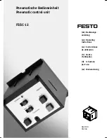 Festo FSSC-12 Operating Instructions Manual предпросмотр