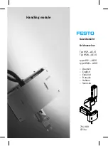 Preview for 1 page of Festo HSP-12 Brief Overview