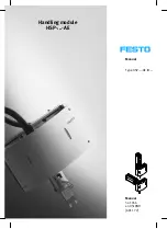 Festo HSP AE Series Manual preview