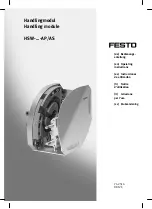 Festo HSW-10-AP Operating Instructions Manual preview