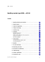 Preview for 33 page of Festo HSW-10-AP Operating Instructions Manual