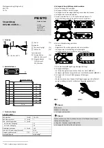 Предварительный просмотр 1 страницы Festo KES-MC-1-SUB-9 Series Assembly Instructions