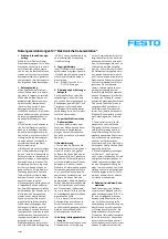 Preview for 3 page of Festo LF-D Series Operating Instructions Manual