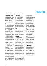 Preview for 4 page of Festo LF-D Series Operating Instructions Manual