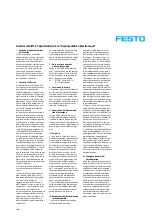 Preview for 7 page of Festo LF-D Series Operating Instructions Manual