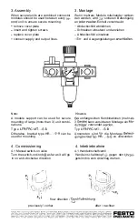 Предварительный просмотр 3 страницы Festo LFR-B Series Operating Instructions