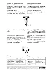 Предварительный просмотр 5 страницы Festo LFR-B Series Operating Instructions