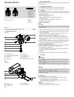 Предварительный просмотр 3 страницы Festo LRP-1/8-6 Operating Instructions