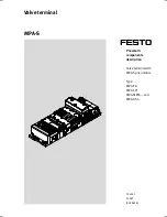 Festo MPA-S Manual preview